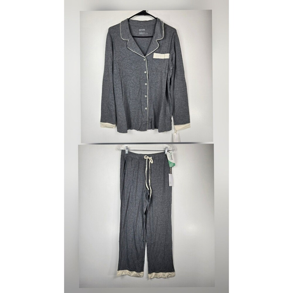 Haven Well Within Women's Size‎ Small Gray Pants Top 2 Piece Set NWT